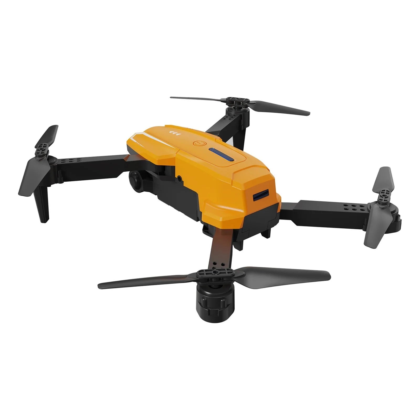 FPV Quadcopter Drone with 1080P Camera, 2.4G WiFi, Headless Mode, Follow Me, and Altitude Hold - Ideal Gift for Kids and Adults - Orange
