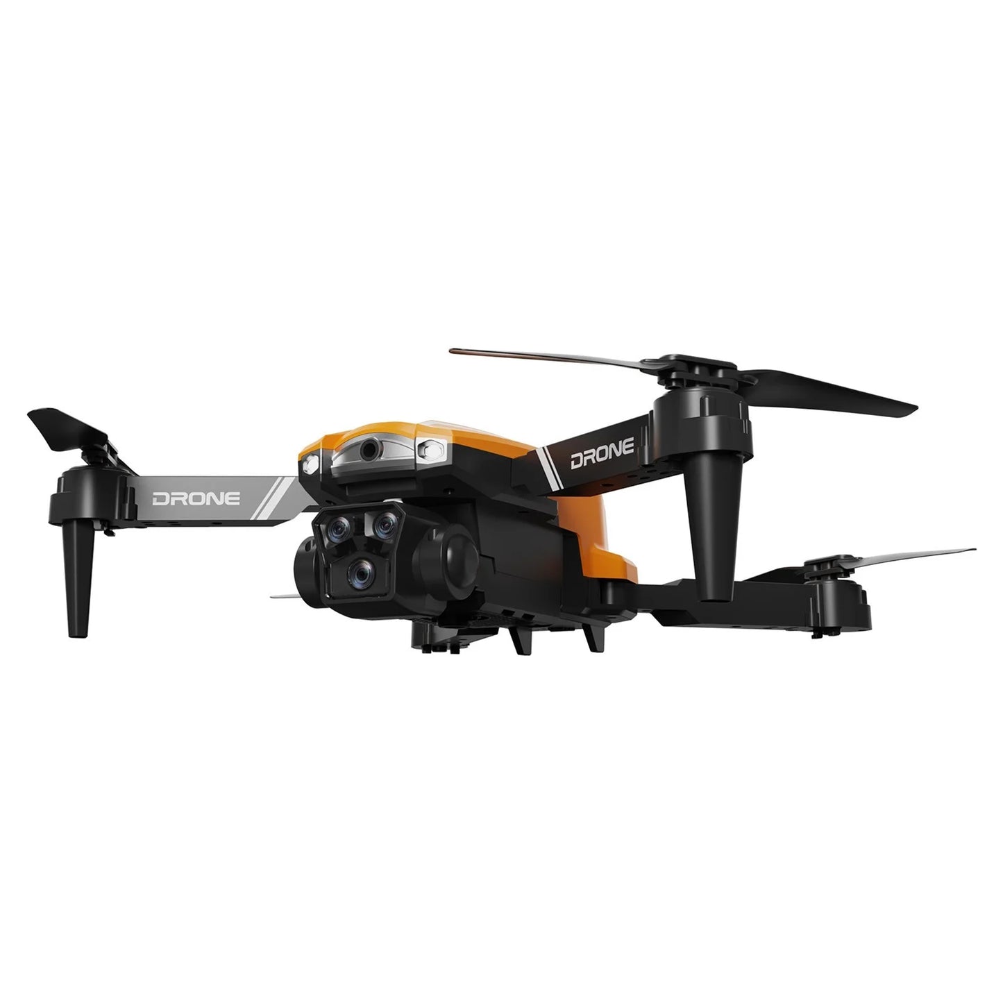 FPV Quadcopter Drone with 1080P Camera, 2.4G WiFi, Headless Mode, Follow Me, and Altitude Hold - Ideal Gift for Kids and Adults - Orange