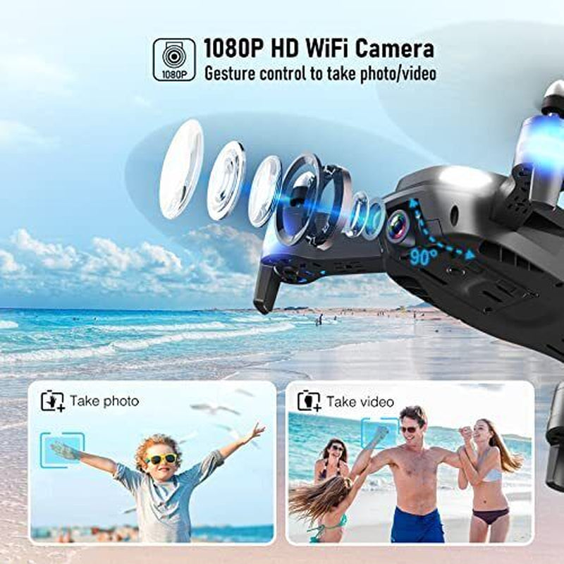T26 1080P HD Mini Drone with Camera - FPV Remote Control Drone for Adults